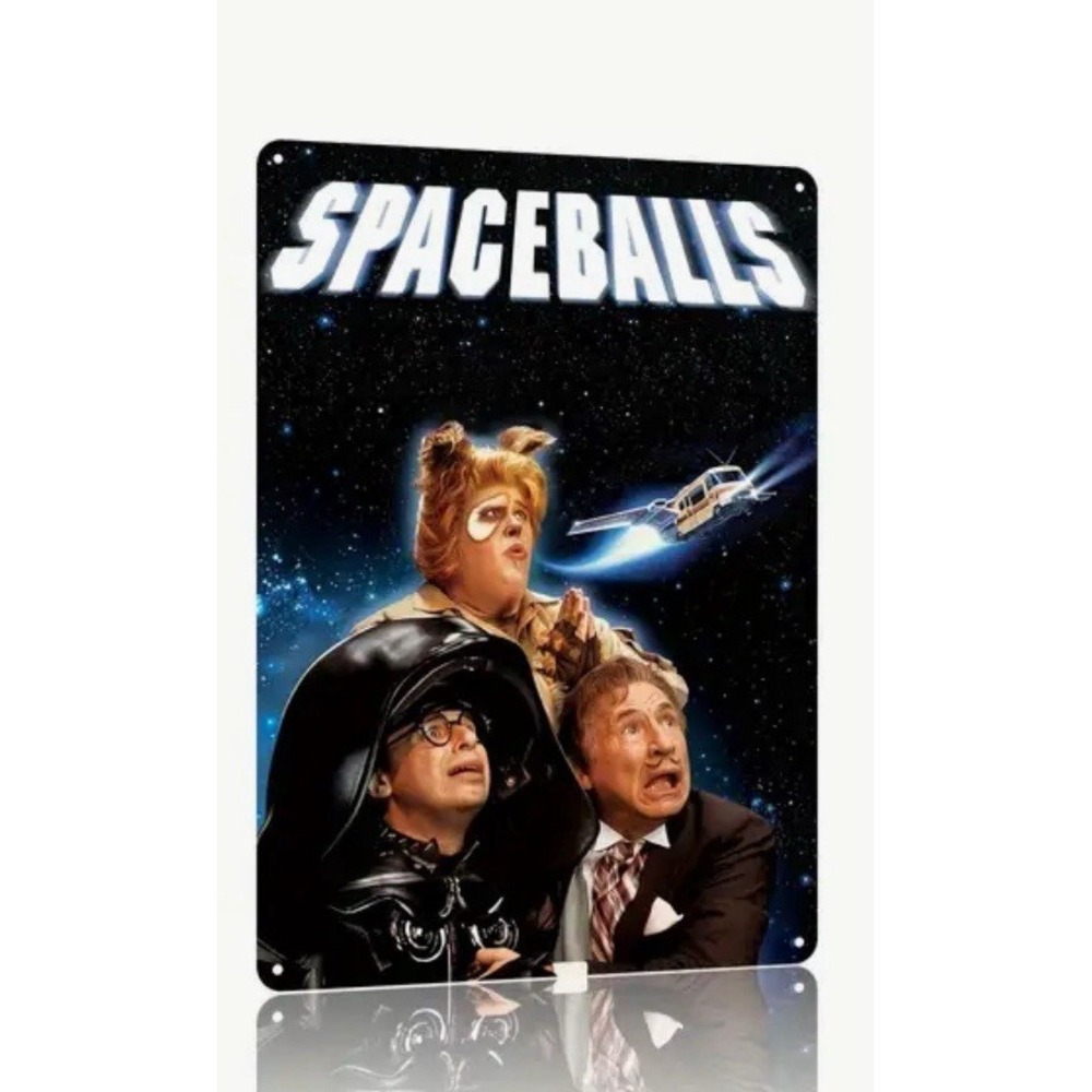 New Spaceballs Movie Metal Poster Tin Sign 8x12 Bar Game Room Man Cave